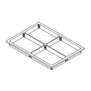 ZILFOR INZET VOOR KASTENUNIT BA-A04