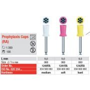 EDENTA POLIJSTCUPS MEDIUM RA (WIT)