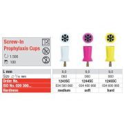 EDENTA POLIJSTCUPS HARD ST (GEEL)